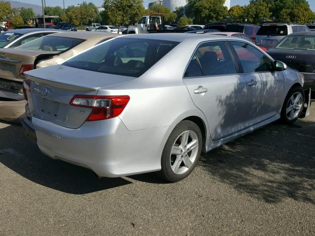 4T1BF1FKXEU323943 - 2014 TOYOTA CAMRY L SILVER photo 3