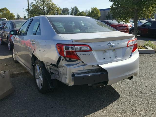 4T1BF1FKXEU323943 - 2014 TOYOTA CAMRY L SILVER photo 4