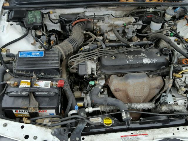 1HGCB7558NA029253 - 1992 HONDA ACCORD LX WHITE photo 7