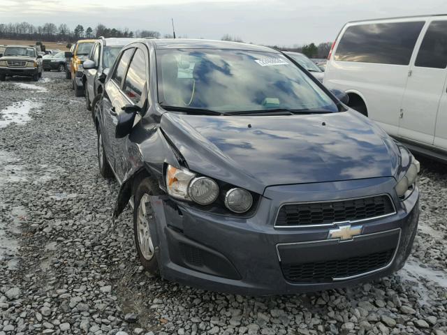 1G1JC6SH2D4196712 - 2013 CHEVROLET SONIC LT BLACK photo 1