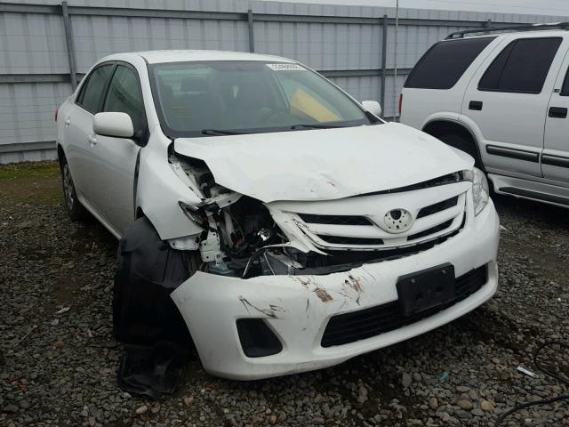 JTDBU4EE1B9161934 - 2011 TOYOTA COROLLA BA WHITE photo 1