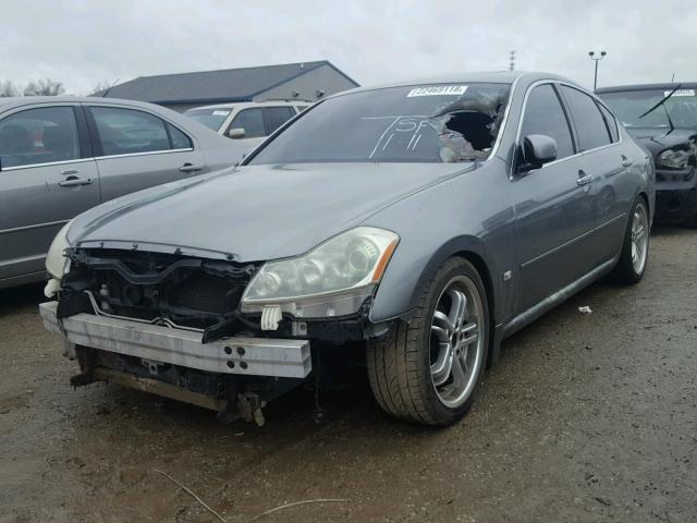 JNKAY01E96M105529 - 2006 INFINITI M35 BASE GRAY photo 2