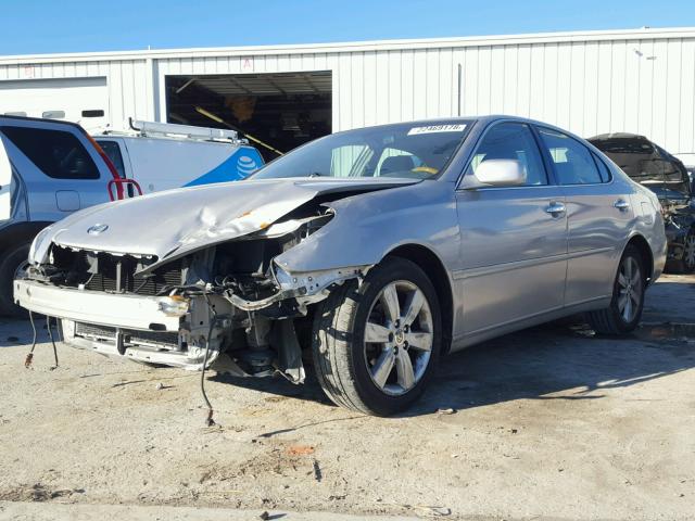 JTHBA30G455138055 - 2005 LEXUS ES 330 SILVER photo 2