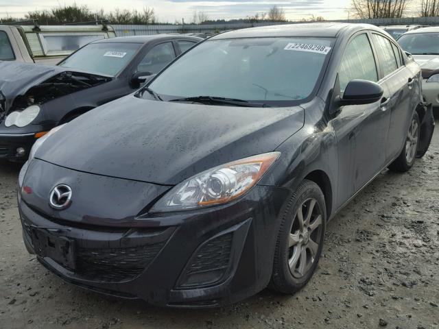 JM1BL1VG5B1460926 - 2011 MAZDA 3 I BLACK photo 2