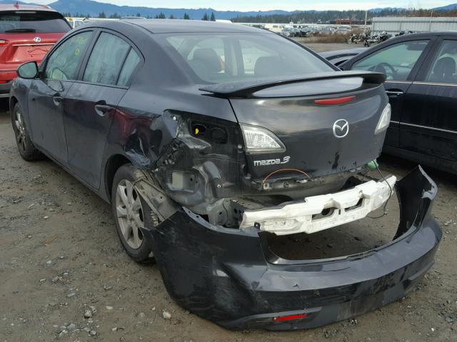 JM1BL1VG5B1460926 - 2011 MAZDA 3 I BLACK photo 3