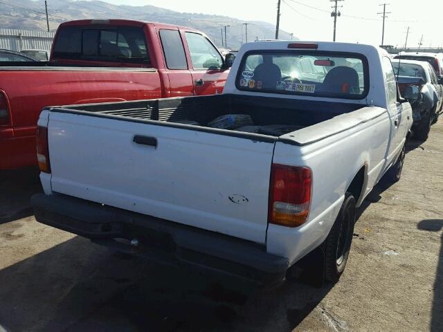 1FTCR10A8VUC47333 - 1997 FORD RANGER WHITE photo 4