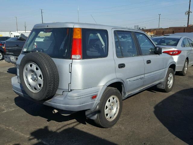 JHLRD28451S010501 - 2001 HONDA CR-V LX SILVER photo 4