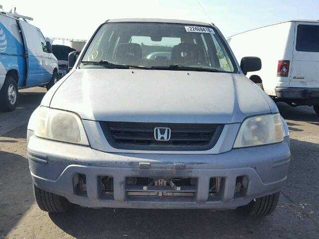 JHLRD28451S010501 - 2001 HONDA CR-V LX SILVER photo 9