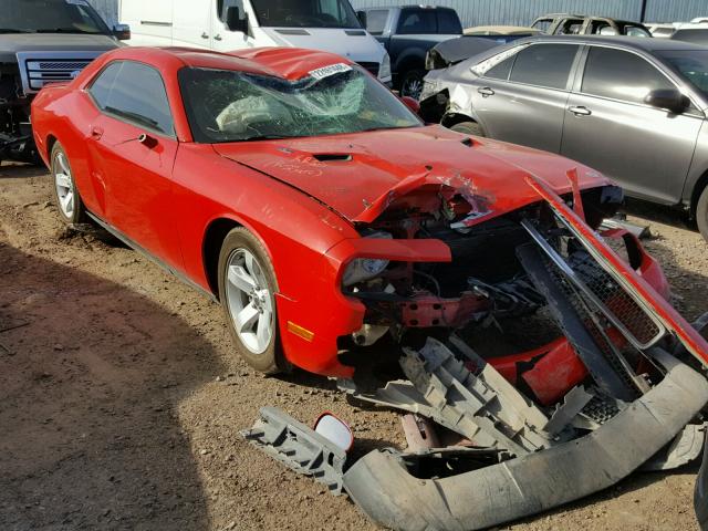 2B3CJ5DTXAH282917 - 2010 DODGE CHALLENGER RED photo 1