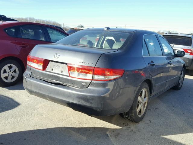 1HGCM56834A119609 - 2004 HONDA ACCORD EX GRAY photo 4