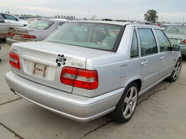 YV1LS5574W1500282 - 1998 VOLVO S70 SILVER photo 4