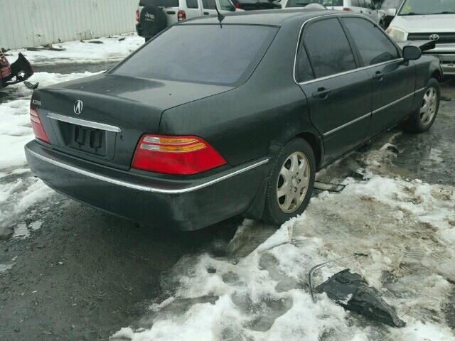 JH4KA96502C012565 - 2002 ACURA 3.5RL GREEN photo 4