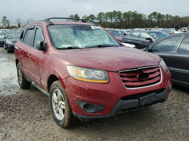 5XYZG3AB0BG008696 - 2011 HYUNDAI SANTA FE G RED photo 1