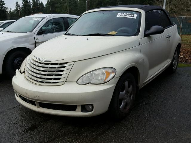 3C3JY55E67T582993 - 2007 CHRYSLER PT CRUISER WHITE photo 2