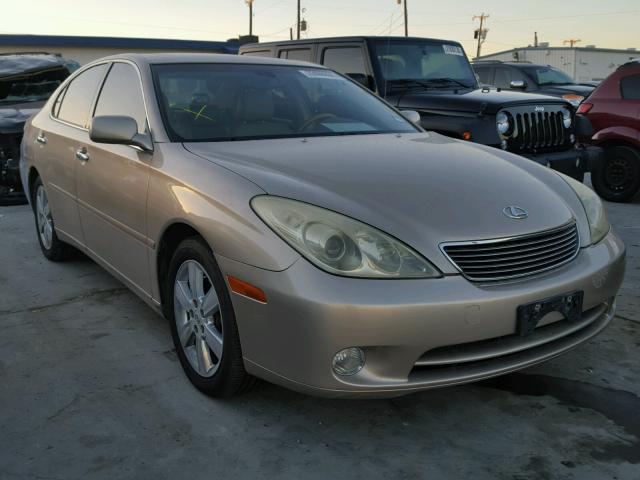 JTHBA30G155076680 - 2005 LEXUS ES 330 TAN photo 1