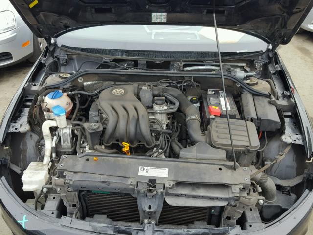 3VW2K7AJXBM068158 - 2011 VOLKSWAGEN JETTA BASE 黑色 照片 7