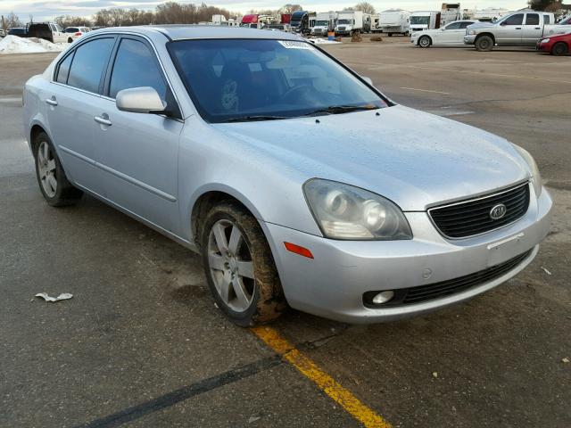 KNAGE123165046765 - 2006 KIA OPTIMA LX SILVER photo 1