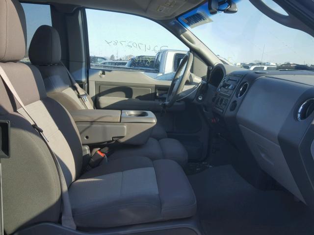 1FTPX14526NA70357 - 2006 FORD F150 BLUE photo 5