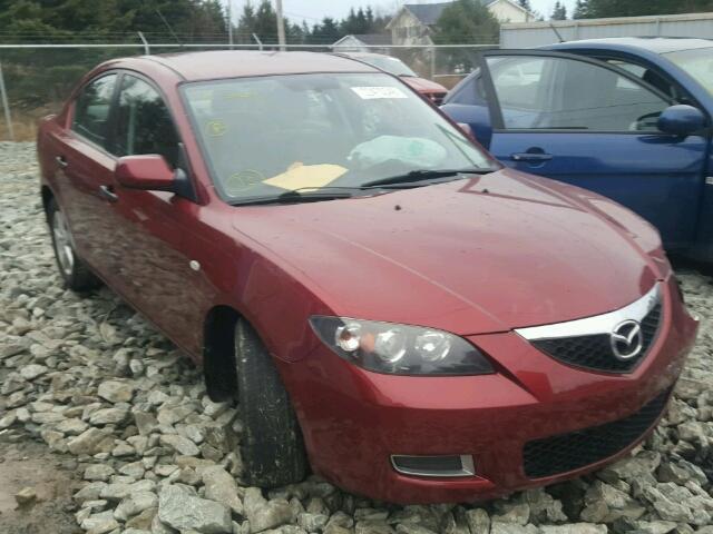 JM1BK32F891245979 - 2009 MAZDA 3 I RED photo 1