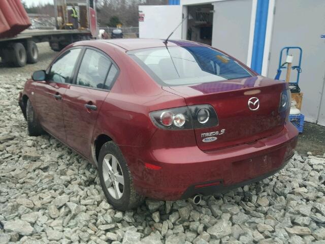 JM1BK32F891245979 - 2009 MAZDA 3 I RED photo 3