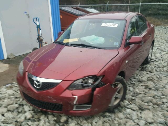 JM1BK32F891245979 - 2009 MAZDA 3 I RED photo 9