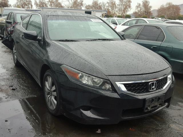 1HGCS12849A007851 - 2009 HONDA ACCORD EXL BLACK photo 1