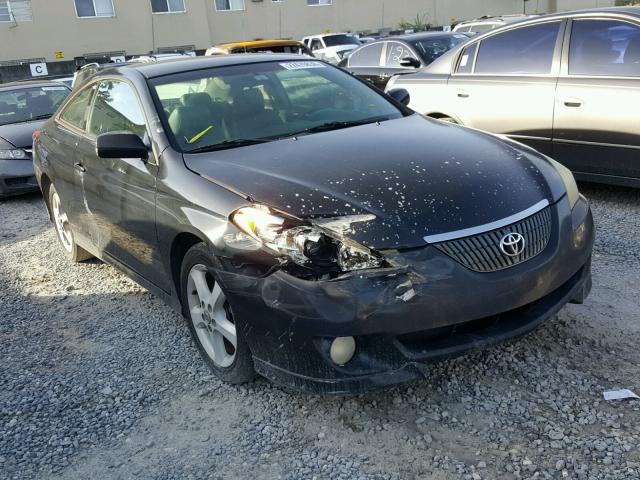 4T1CA38P14U033807 - 2004 TOYOTA CAMRY SOLA BLACK photo 1