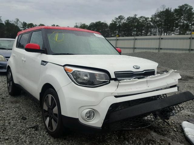 KNDJP3A55H7478882 - 2017 KIA SOUL + WHITE photo 1