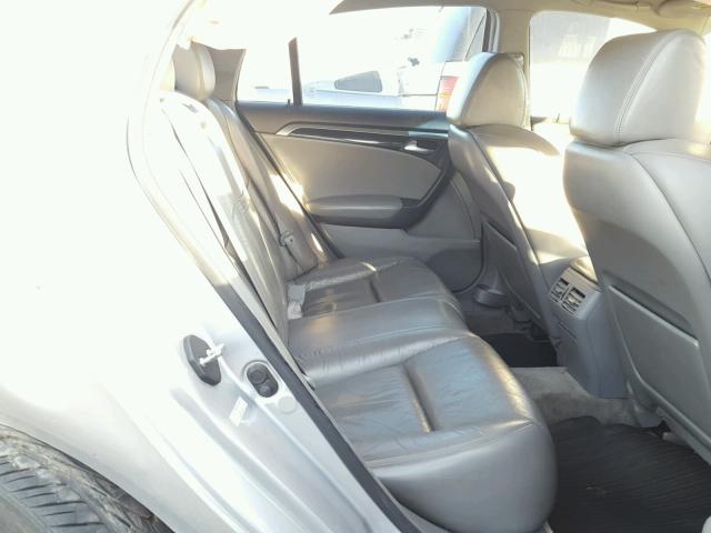 19UUA66206A043607 - 2006 ACURA 3.2TL SILVER photo 6