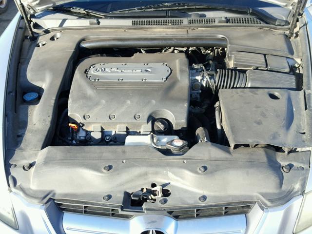 19UUA66206A043607 - 2006 ACURA 3.2TL SILVER photo 7