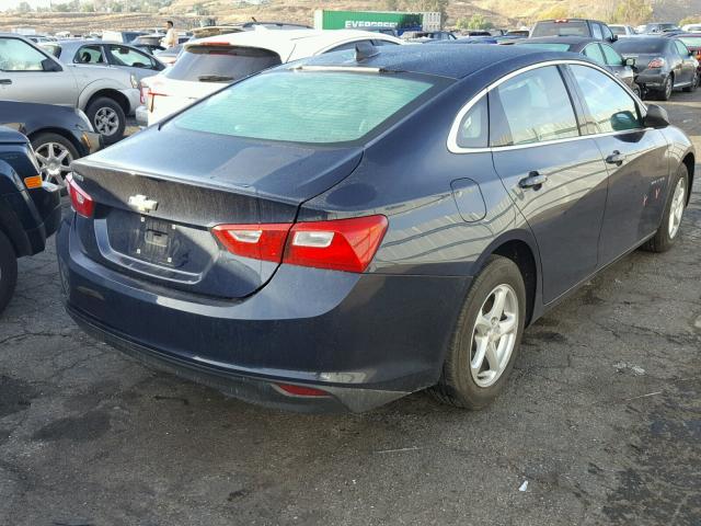 1G1ZB5ST8HF225127 - 2017 CHEVROLET MALIBU LS ლურჯი ფოტო 4