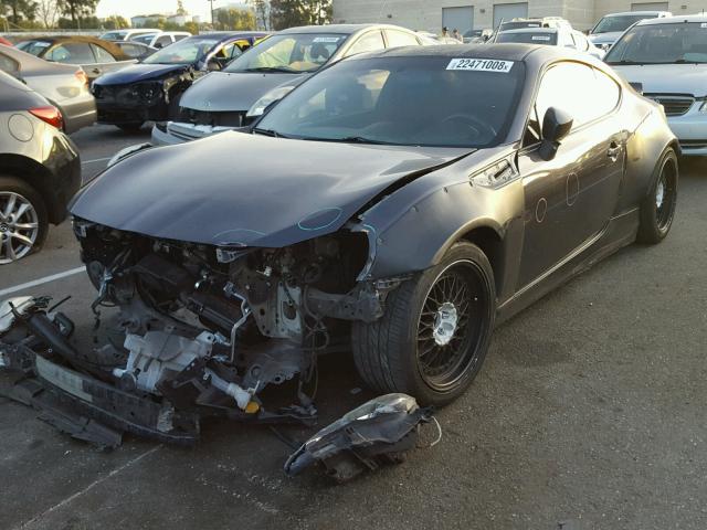 JF1ZNAA15D2718651 - 2013 TOYOTA SCION FR-S შავი ფოტო 2