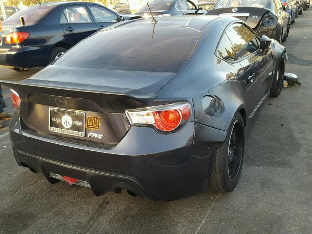 JF1ZNAA15D2718651 - 2013 TOYOTA SCION FR-S შავი ფოტო 4