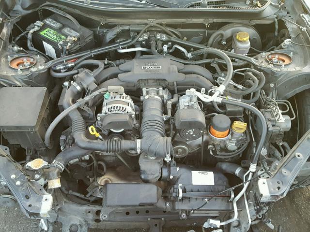 JF1ZNAA15D2718651 - 2013 TOYOTA SCION FR-S შავი ფოტო 7