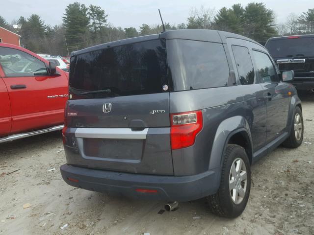 5J6YH2H7XAL008125 - 2010 HONDA ELEMENT EX GRAY photo 4