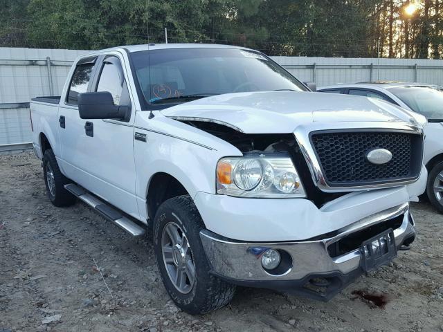 1FTPW14V67FB13029 - 2007 FORD F150 SUPER WHITE photo 1