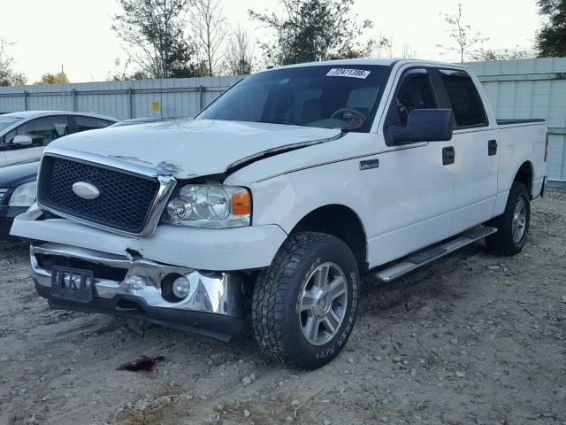 1FTPW14V67FB13029 - 2007 FORD F150 SUPER WHITE photo 2