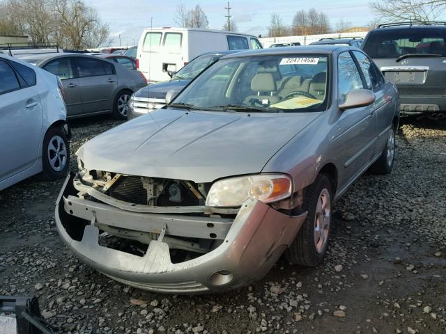 3N1CB51D85L557824 - 2005 NISSAN SENTRA 1.8 BEIGE photo 2