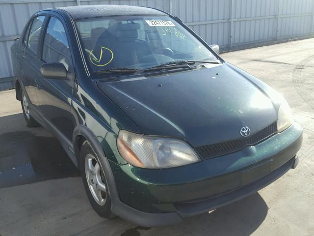 JTDBT123110124275 - 2001 TOYOTA ECHO GREEN photo 1