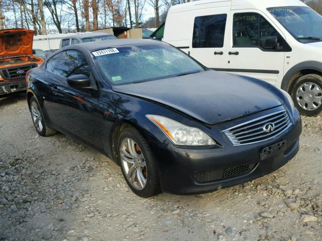 JNKCV64FX9M653598 - 2009 INFINITI G37 BLACK photo 1