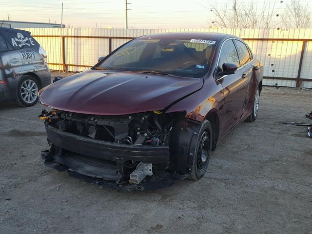 1C3CCCAB5GN178347 - 2016 CHRYSLER 200 LIMITE MAROON photo 2