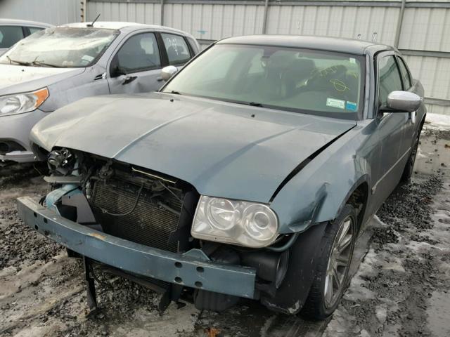 2C3JA63H75H181367 - 2005 CHRYSLER 300C TEAL photo 2