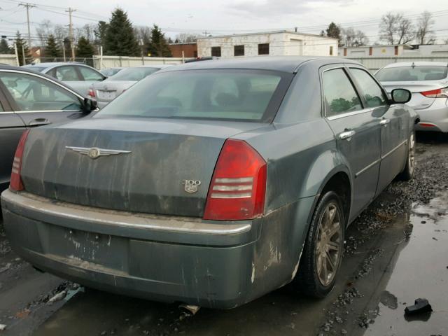 2C3JA63H75H181367 - 2005 CHRYSLER 300C TEAL photo 4