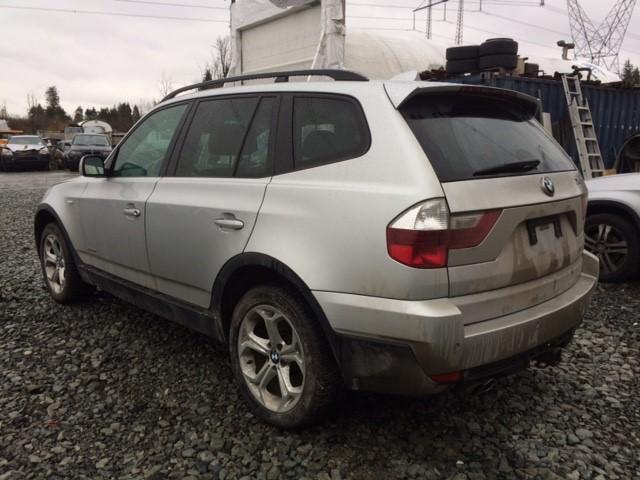 WBXPC93479WJ24403 - 2009 BMW X3 XDRIVE3 SILVER photo 3