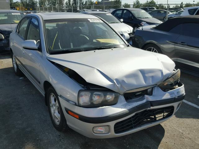 KMHDN45D13U680800 - 2003 HYUNDAI ELANTRA GL SILVER photo 1