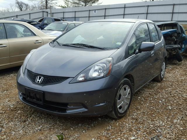 JHMGE8H30DC082909 - 2013 HONDA FIT SILVER photo 2