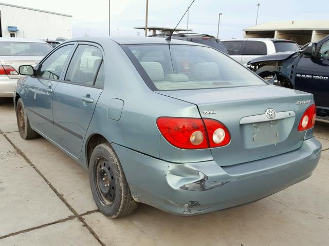 1NXBR32E86Z736755 - 2006 TOYOTA COROLLA CE GREEN photo 3