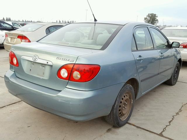 1NXBR32E86Z736755 - 2006 TOYOTA COROLLA CE GREEN photo 4