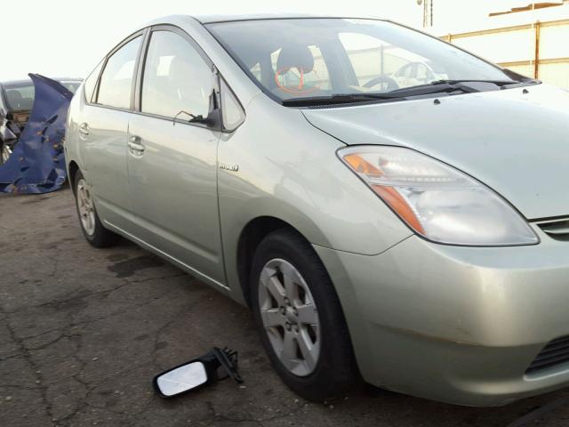 JTDKB20U577633533 - 2007 TOYOTA PRIUS GREEN photo 9