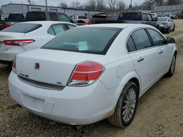 1G8ZX577X9F182619 - 2009 SATURN AURA XR WHITE photo 4